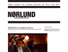 Tablet Screenshot of norlund.com